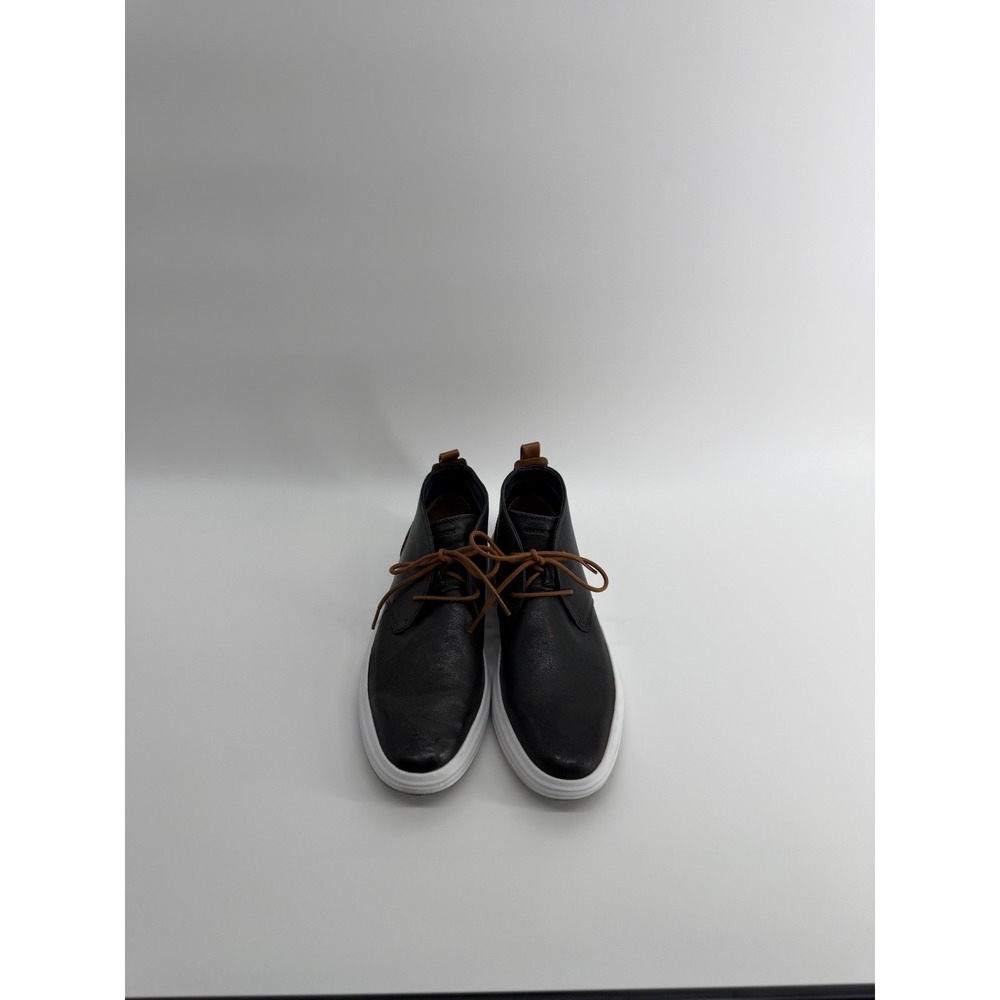 Mark Nason Los Angeles Mens Navy Leather Chukka Sneakers SN 68664 Size 10